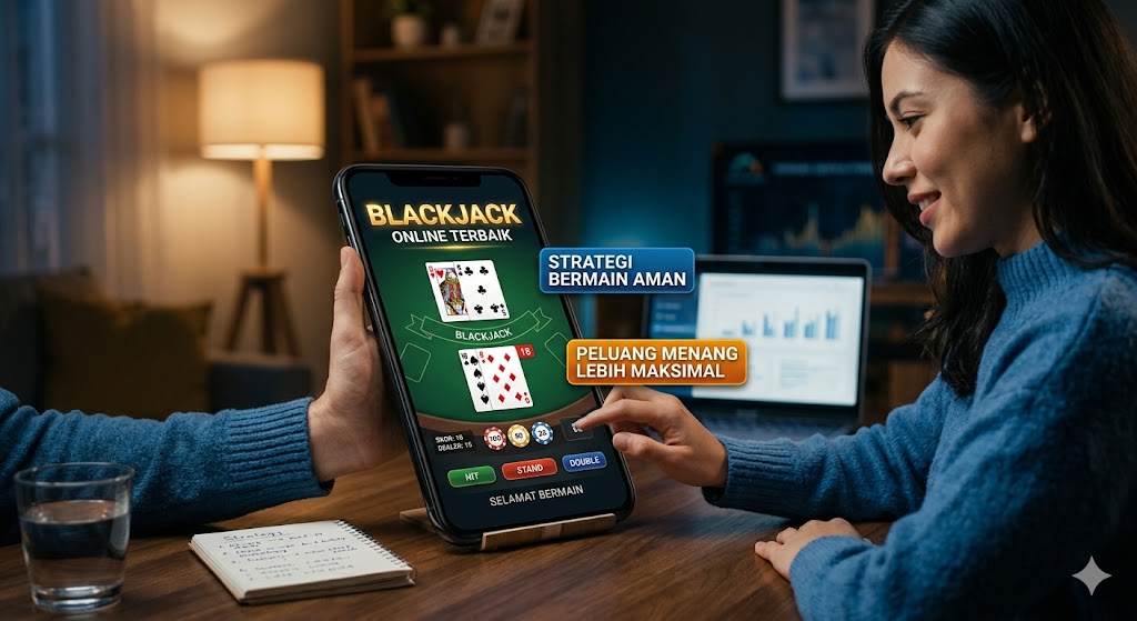 Read more about the article Blackjack Online Terbaik: Strategi Bermain Aman dan Peluang Menang Lebih Maksimal